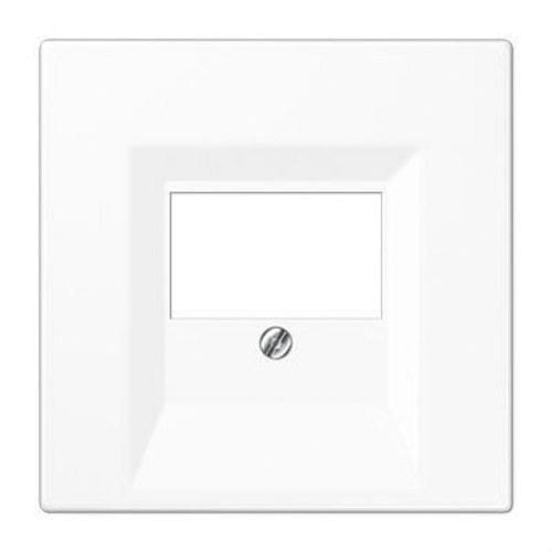 JUNG - Placa para módulo comunicación KNX/USB toma altavoz blanco ALPIN