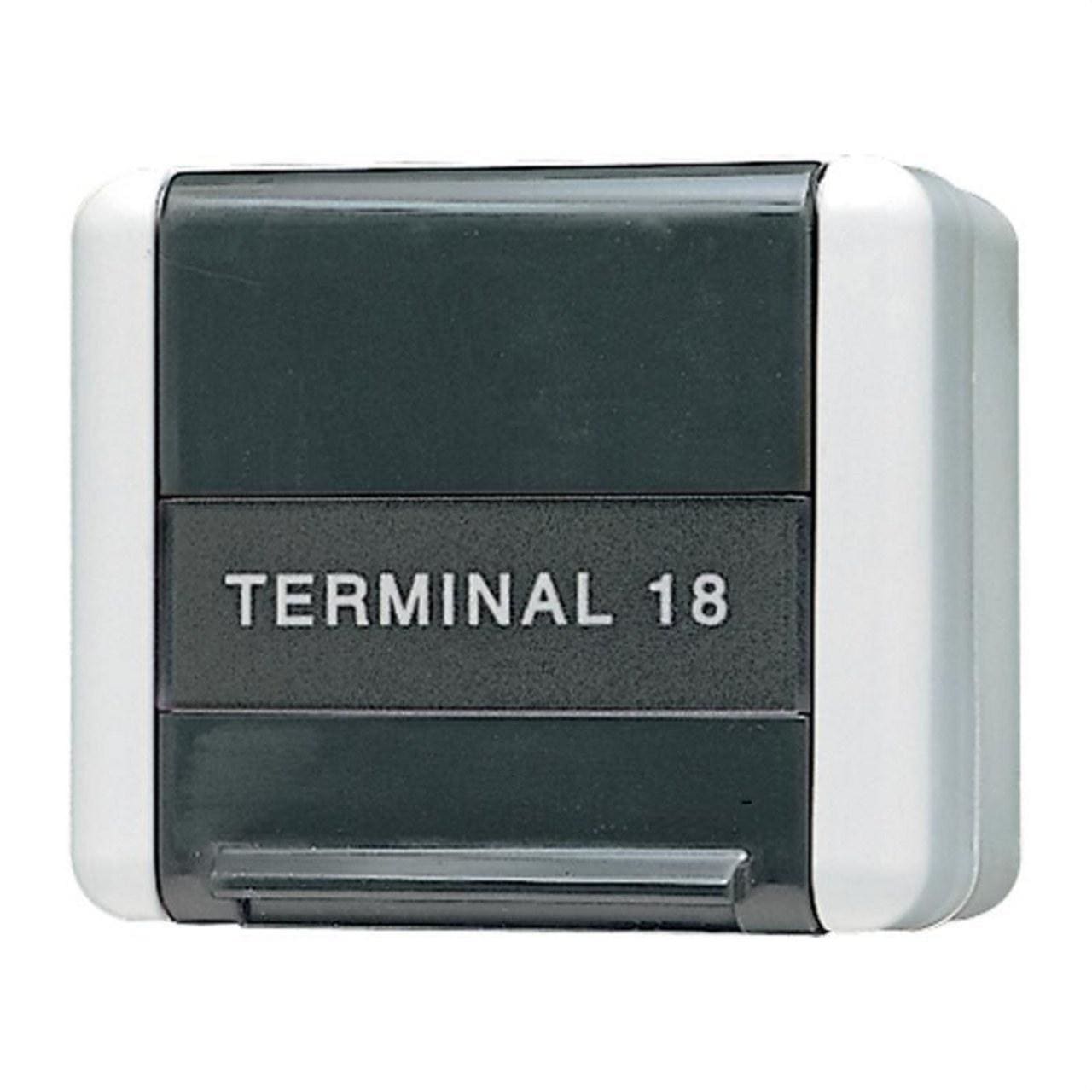 JUNG - Caja para conexiones de ordenador 75x86x58mm WG800 gris