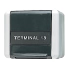 JUNG - Caja para conexiones de ordenador 75x86x58mm WG800 gris