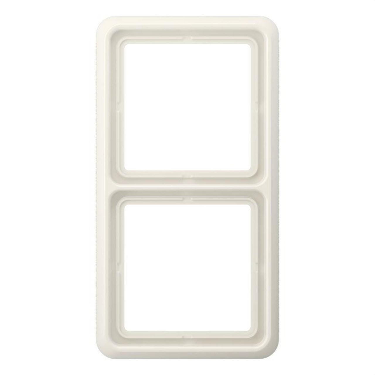 JUNG - Marco para montaje horizontal vertical blanco 2 elemento WU500
