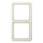 JUNG - Marco para montaje horizontal vertical blanco 2 elemento WU500