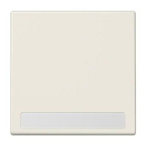JUNG - Tecla con regleta blanco marfil