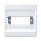 JUNG - Placa toma D SUB 25 blanco alpino