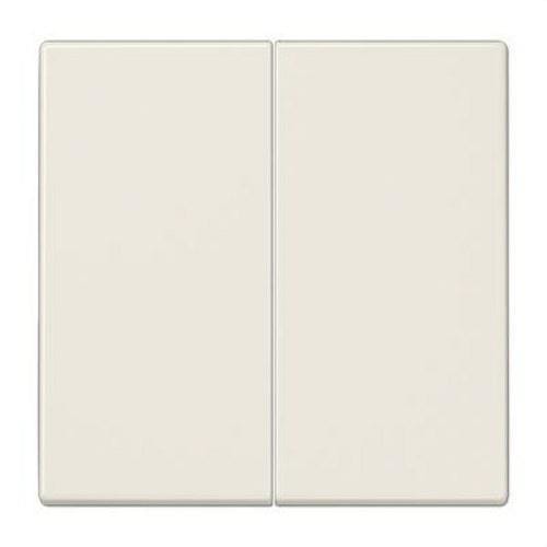 JUNG - TECLA DOBLE BLANCO MARFIL