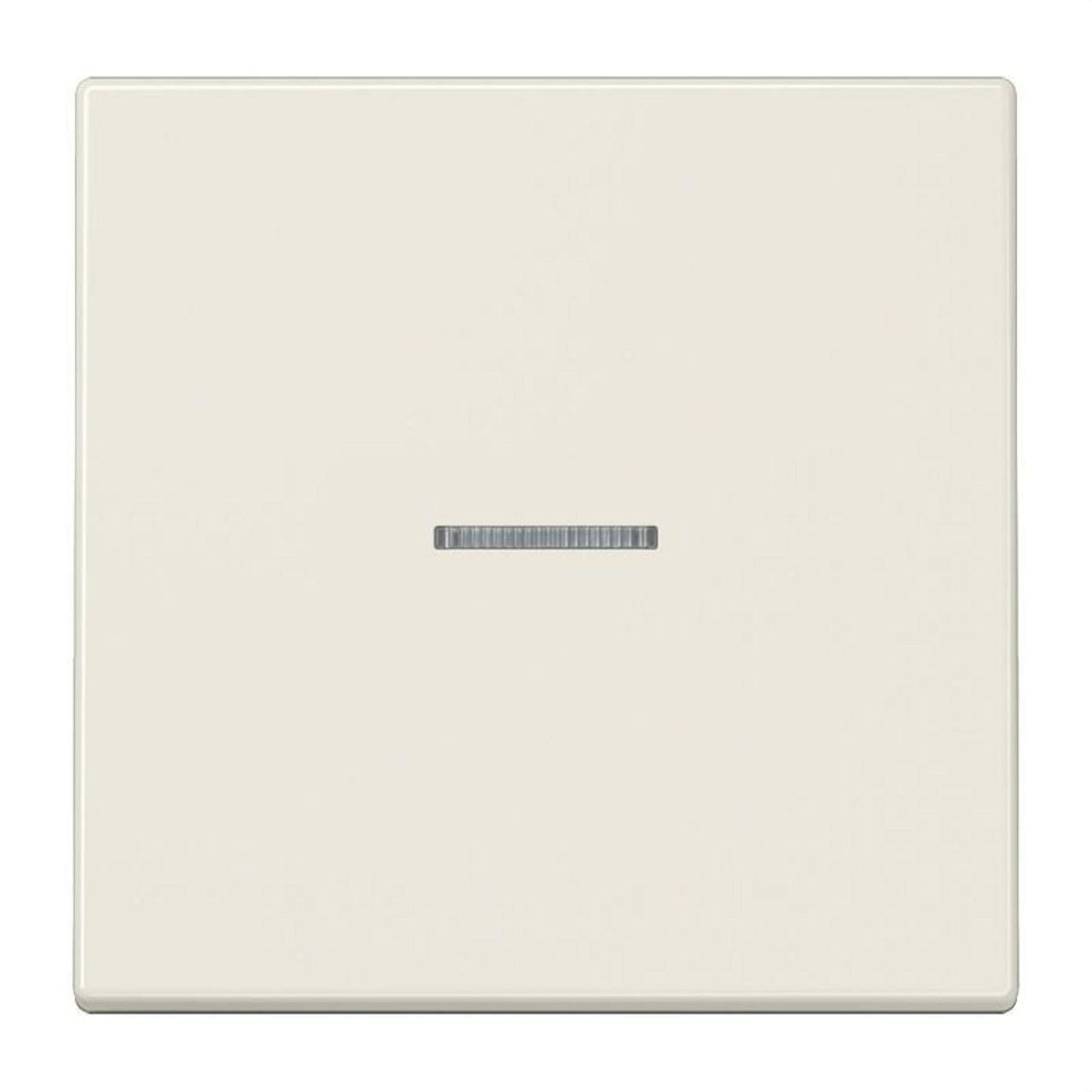 JUNG - Tecla KNX con visor blanco marfil