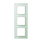 JUNG - Marco embellecedor blanco mate triple 84x226mm