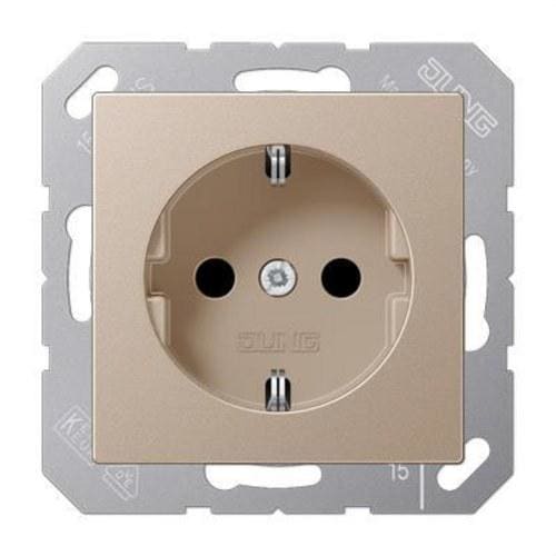 JUNG - Base enchufe Schuko® protección niños cava
