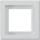 JUNG - Marco simple para montaje horizontal vertical gris claro