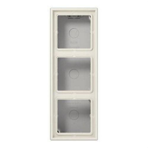 JUNG - Caja superfície triple 223x81x47mm blanco marfil
