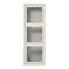 JUNG - Caja superfície triple 223x81x47mm blanco marfil