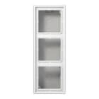 JUNG - Caja superfície triple 223x81x47mm blanco alpino