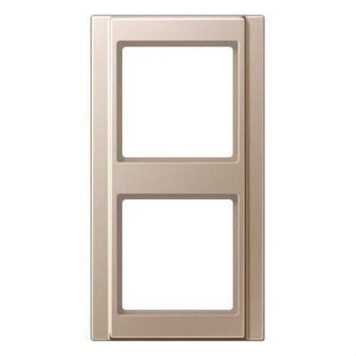 JUNG - MARCO EMBELLECEDOR DOBLE 81X152MM CAVA