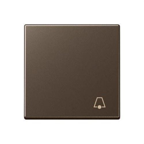 JUNG - Tecla para mecanismo simple símbolo campana mokka