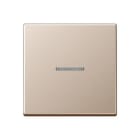 JUNG - Tecla A500 para mecanismo simple con visor cava