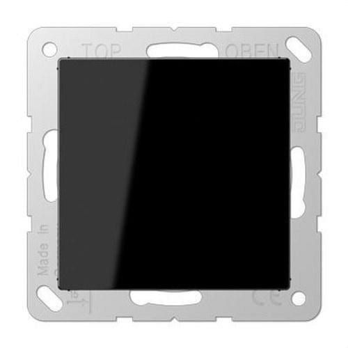 JUNG - Tapa ciega A500 negro