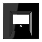 JUNG - Placa para módulo comunicación KNX/USB toma altavoz negro