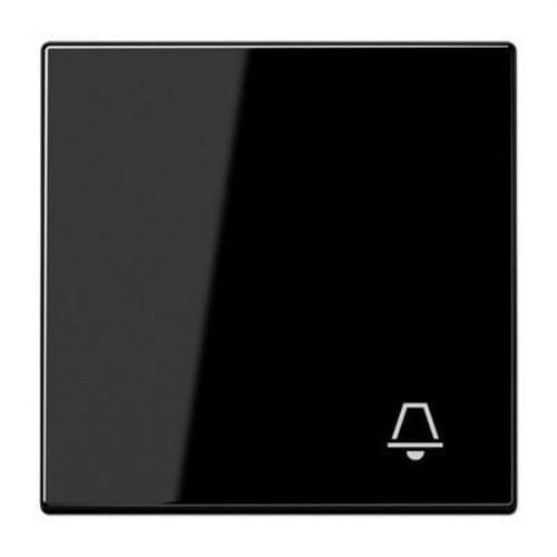 JUNG - Tecla símbolo timbre LS990 negro