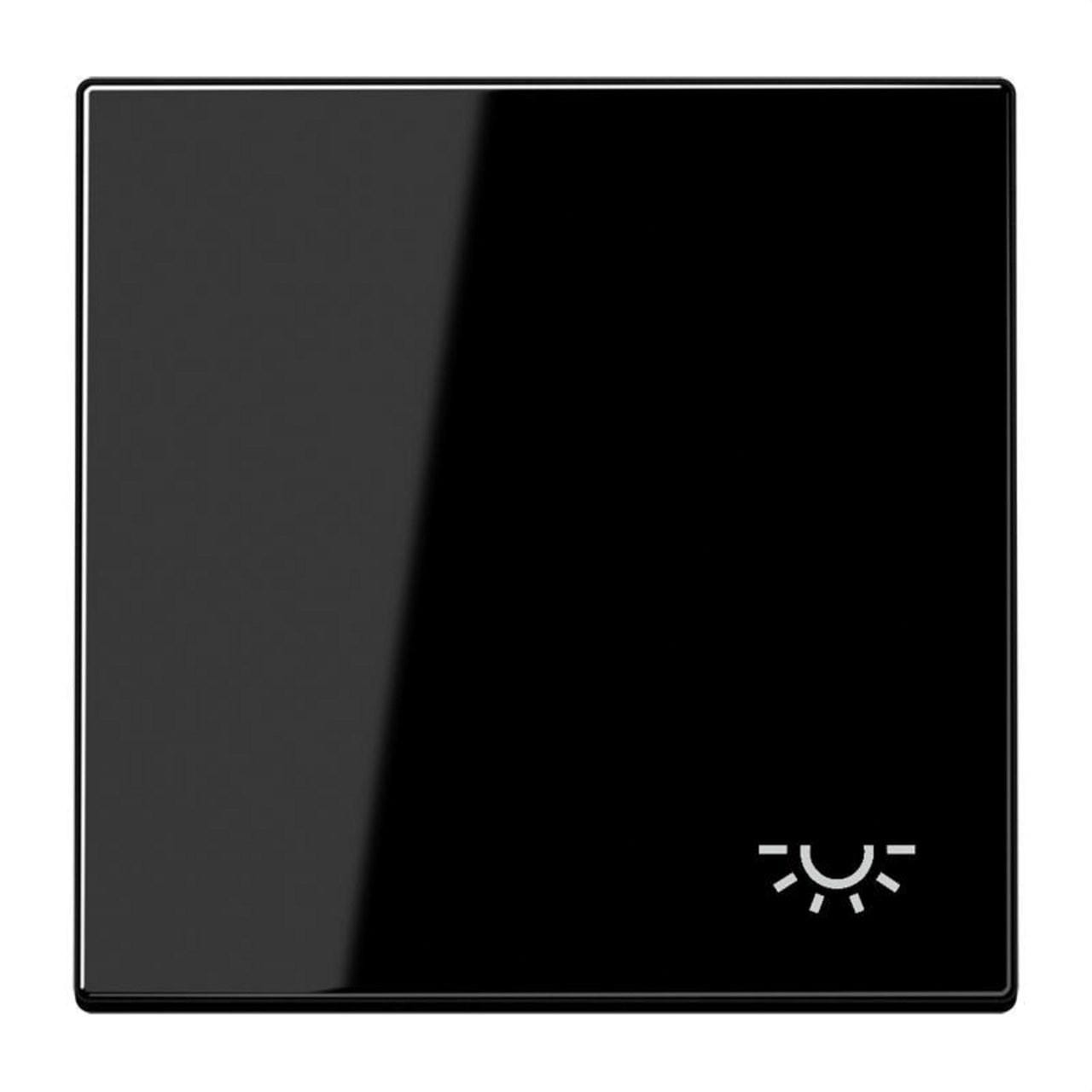 JUNG - Tecla símbolo luz LS990 negro