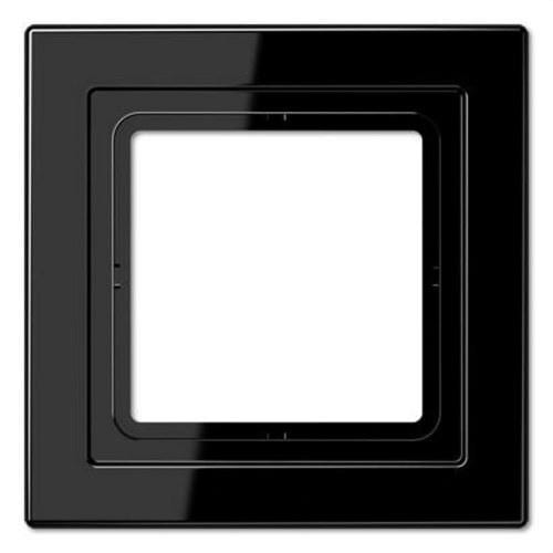 JUNG - Marco simple para montaje horizontal vertical negro