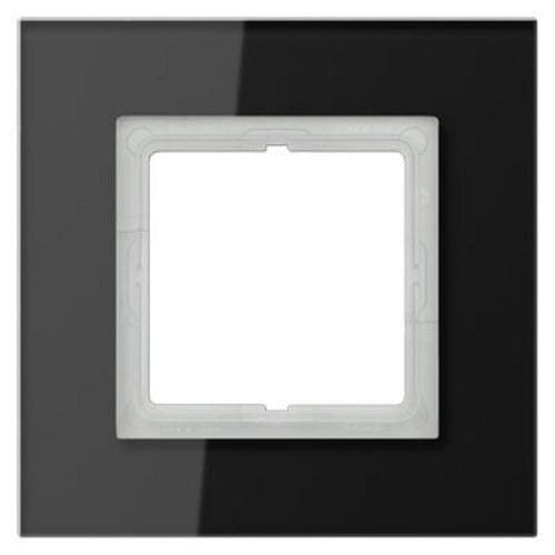 JUNG - MARCO EMBELLECEDOR SIMPLE LS PLUS NEGRO