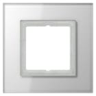 JUNG - Marco embellecedor simple LS PLUS blanco alpino