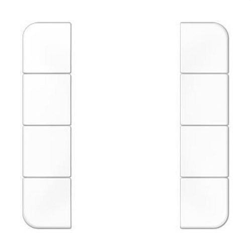 JUNG - Juego teclas F50 KNX 4 fases para Serie blanco alpino