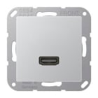 JUNG - PLACA HDMI ALUMINIO PARA SERIE AS500