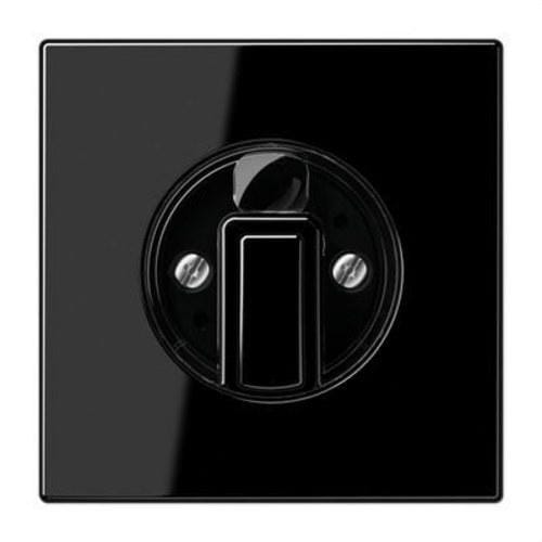 JUNG - Placa central interruptor negro