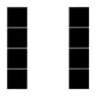 JUNG - Juego teclas F50 KNX 4 fases Serie LS negro