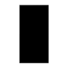 JUNG - Tapa transparente KNX campo rotulación negro