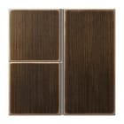 JUNG - Tecla 3 fases KNX para módulo 409xTSM latón antik