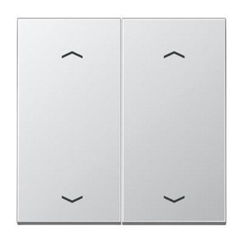 JUNG - Pulsador 4 canales LS990 EnOcean símbolo persiana aluminio