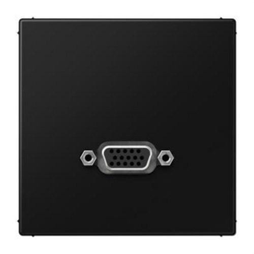 JUNG - Placa VGA negro para Serie LS