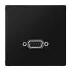JUNG - Placa VGA negro para Serie LS