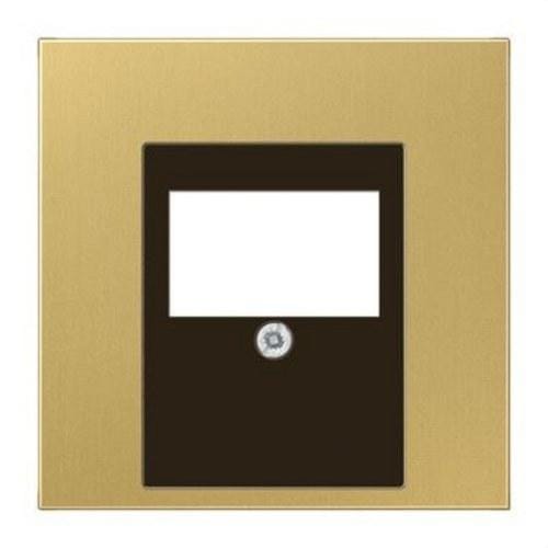 JUNG - Placa módulo comunicación KNX/USB + toma latón classic