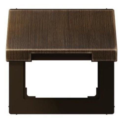 JUNG - Tapa abatible para sistema 50x50 latón antik