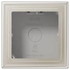 JUNG - Caja superfície simple 81x81x47mm acero