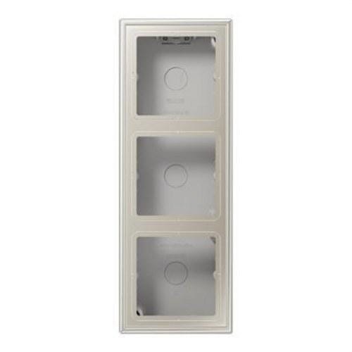 JUNG - Caja superfície triple 223x81x47mm acero