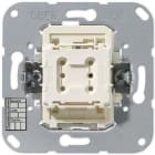 JUNG - Pulsador sencillo KNX 1 fase fijación media
