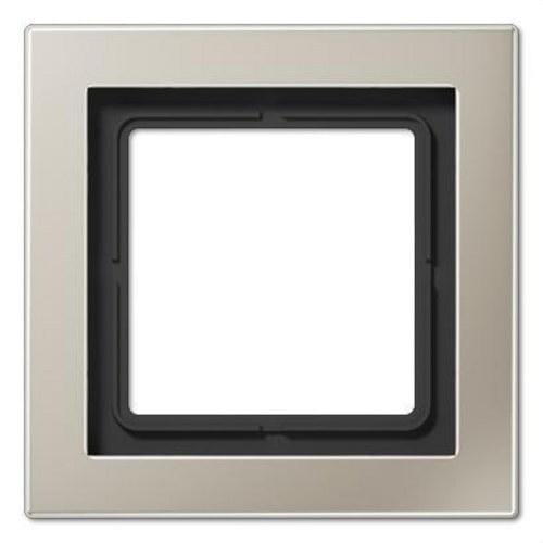 JUNG - Marco simple para montaje horizontal vertical acero