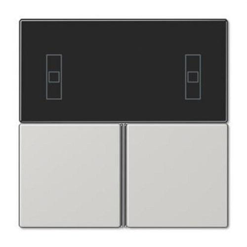 JUNG - Juego teclas KNX Serie LS para 4093KRMTSD gris claro
