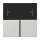 JUNG - Juego teclas KNX Serie LS para 4093KRMTSD gris claro