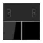 JUNG - Juego teclas KNX Serie LS para 4093KRMTSD negro