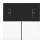 JUNG - Juego teclas KNX Serie LS para 4093KRMTSD blanco alpino