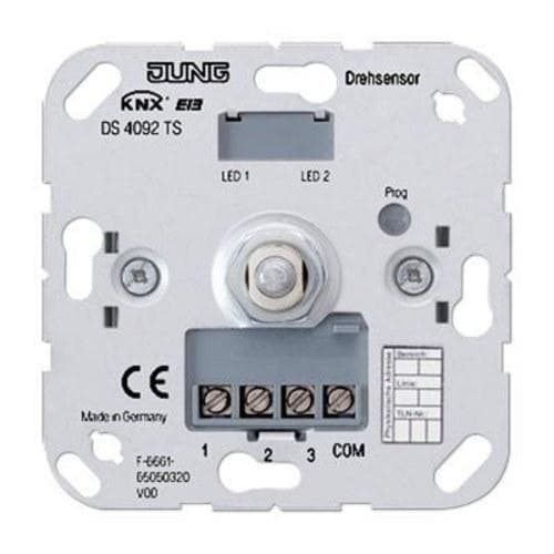 JUNG - Sensor giratorio KNX con BCU 3 entradas binaria