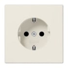 JUNG - Base enchufe 16A 250V~ con protección niños blanco marfil