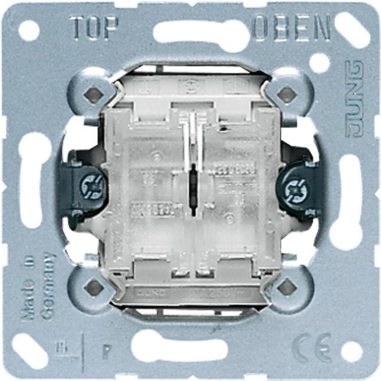JUNG - Mecanismo doble interruptor bipolar basculante 10AX 250V