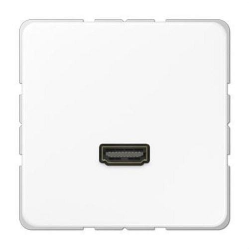 JUNG - PLACA HDMI BLANCO ALPINO