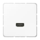 JUNG - PLACA HDMI BLANCO ALPINO