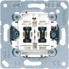 JUNG - Mecanismo doble interruptor con luminaria 10AX 250V